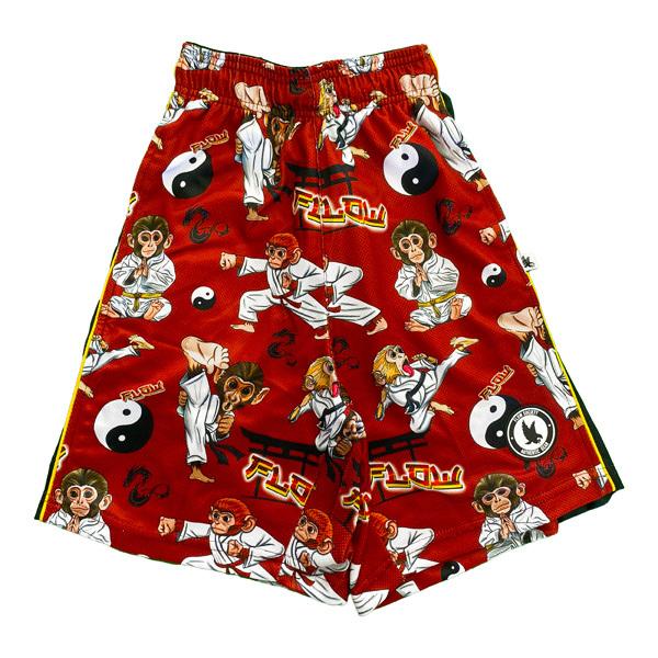 Kids Karate Shorts - Boys Dojo Training Pants for Martial Arts & Taekwondo - Comfortable Breathable Workout Shorts for Kids Karate Class, Gym & Active Play