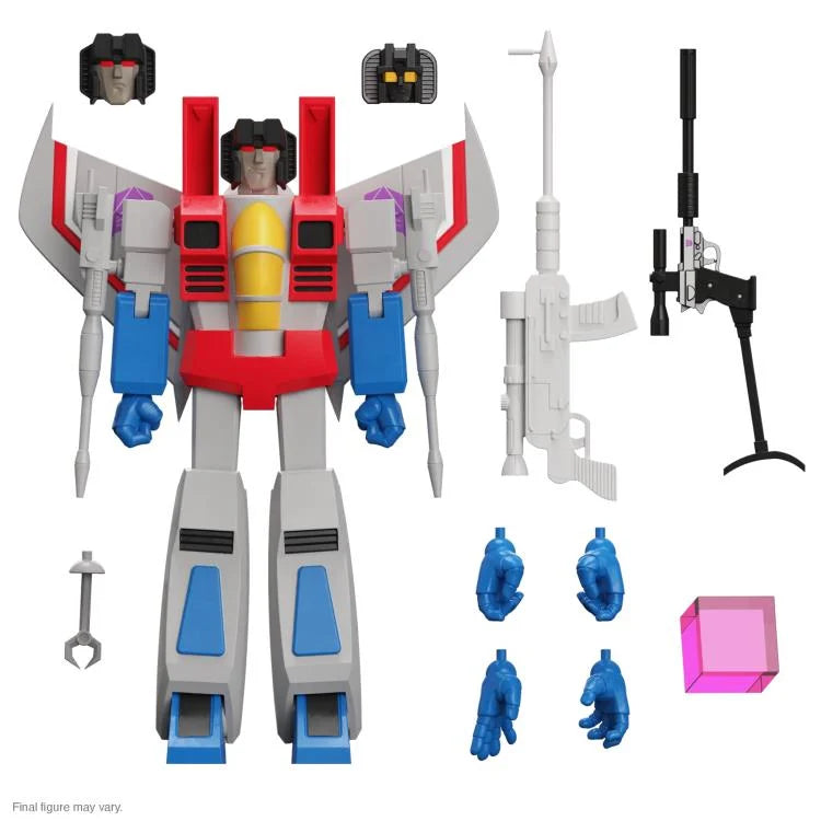Transformers ULTIMATES! Starscream (G1) Action Figure - Premium Collectible Toy for Fans & Display - Perfect for Gifts, Collections, and Home Decor