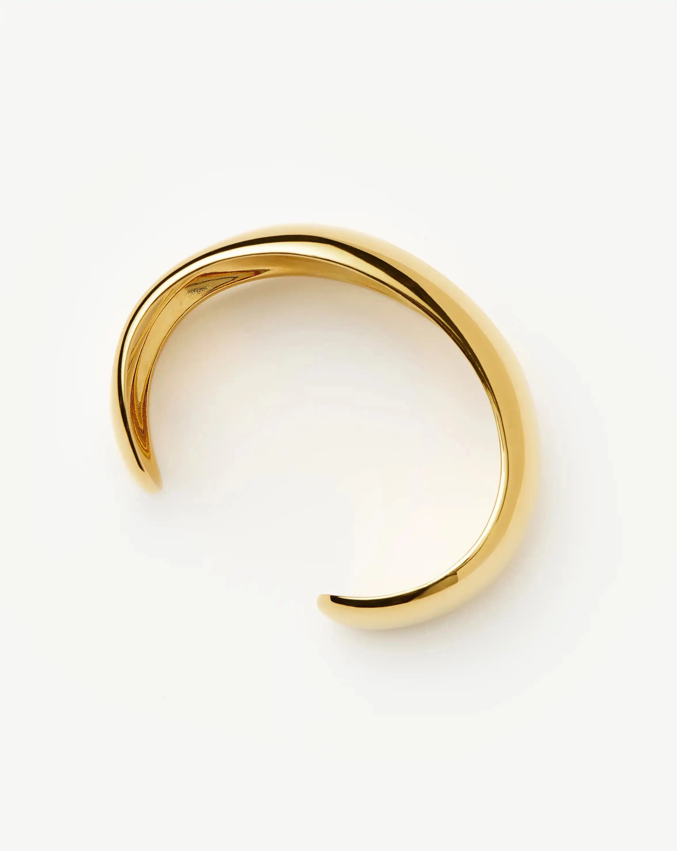 Elegant Sculptural Molten Cuff Bracelet - 18k Gold Plated Handmade Jewelry for Women | Perfect for Parties, Weddings & Special Occasions