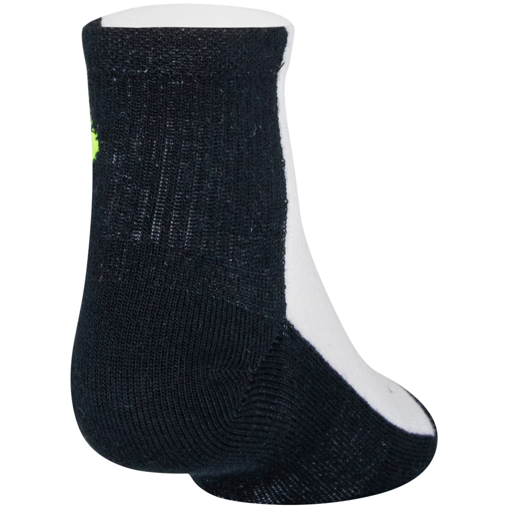 Under Armour Youth Essential Quarter Socks 6-Pack for Boys - Moisture-Wicking Athletic Socks for Running, Basketball & School Sports