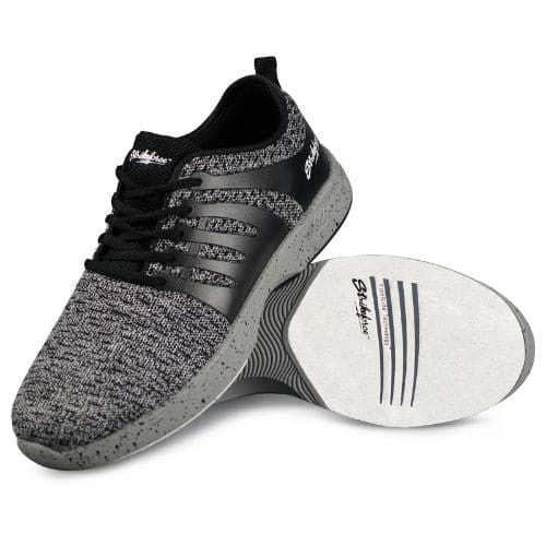 KR Strikeforce Commander Charcoal Men's Bowling Shoes - Premium Sliding Performance for League & Tournament Play - Comfortable & Durable for Serious Bowlers