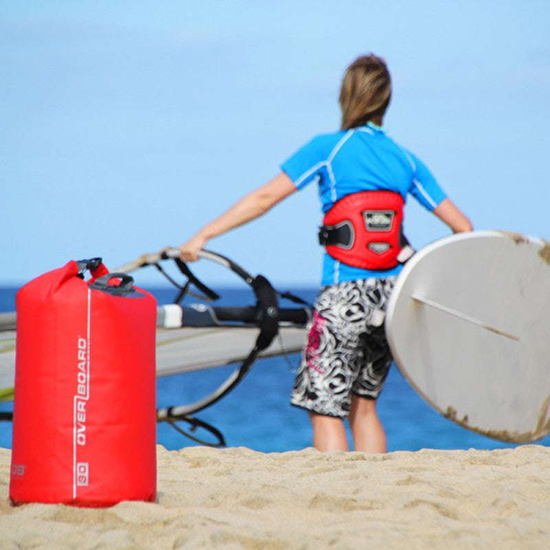 OverBoard Waterproof Dry Tube Bag 30L - Ultimate Waterproof Protection for Kayaking, Boating & Outdoor Adventures