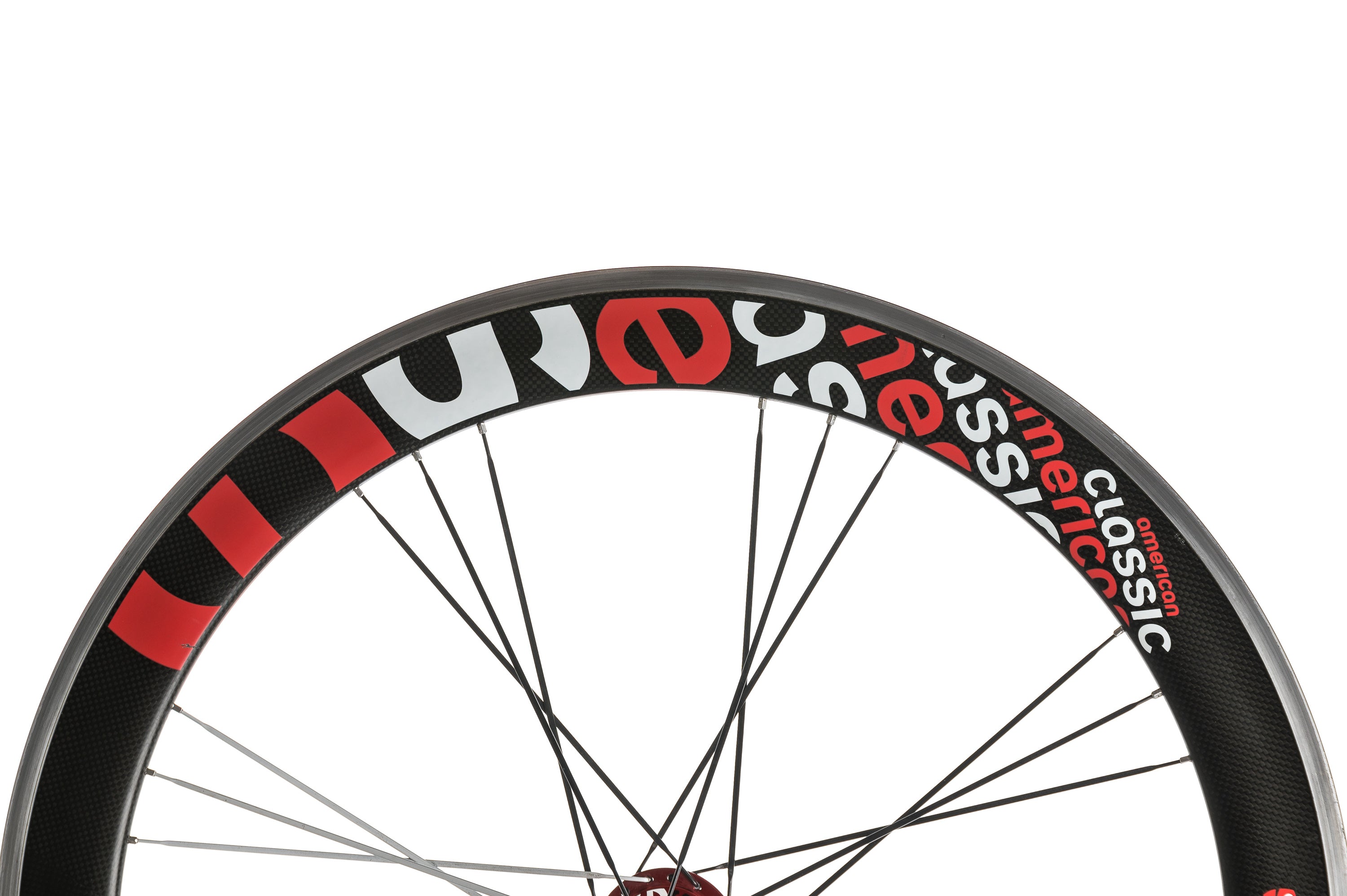 American Classic 58 Carbon/Alloy Clincher 700c Wheelset - Lightweight Road Bike Wheels for Racing & Performance Cycling - Perfect for Triathlon, Road Racing & Endurance Rides