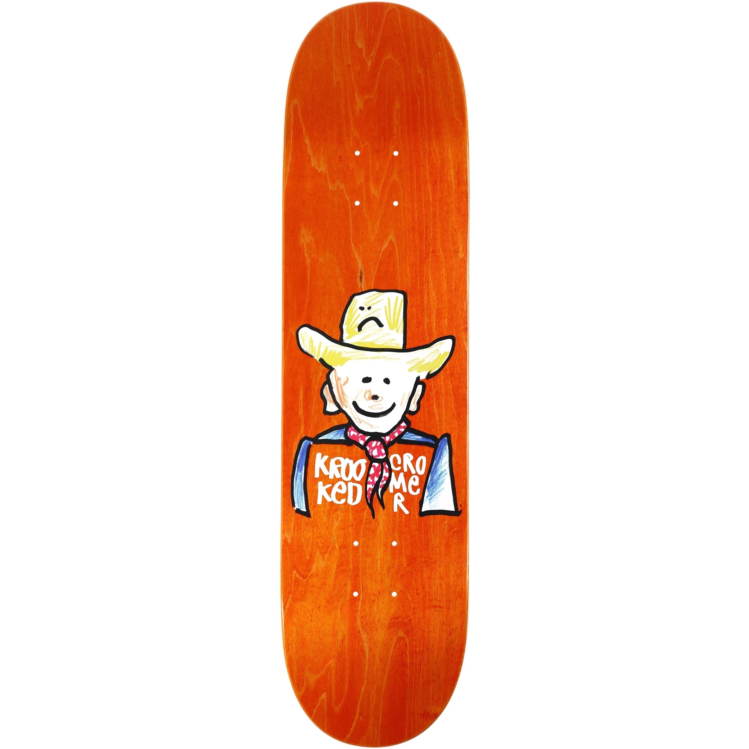 Krooked Cromer Desperado Skateboard Deck 8.06