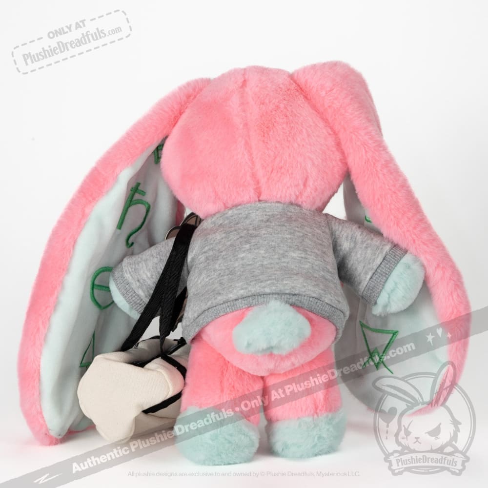 Plushie Dreadfuls Trust Issues Bunny - Soft Stuffed Animal Toy for Anxiety Relief & Emotional Support | Perfect for Therapy, Gifts, and Comfort