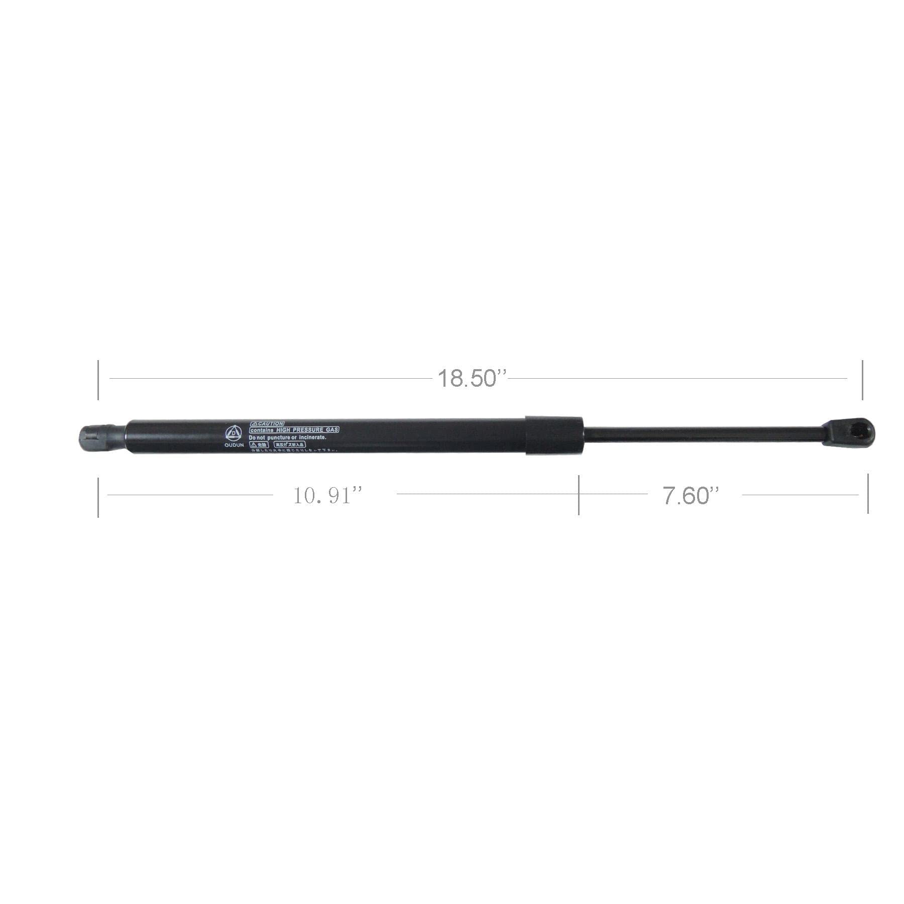 2-Pack Rear Liftgate Gas Struts for 2003-2014 Volvo XC90 - Hatchback Lift Support Shocks - Perfect for Easy Trunk Access & Heavy Cargo Loading