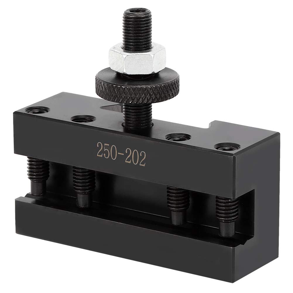 CNC Tool Holder - Quick Change Tool Post for Mini Lathe, Carbon Steel Fast Change Turning Accessories | Ideal for Metalworking, DIY Projects & Precision Machining