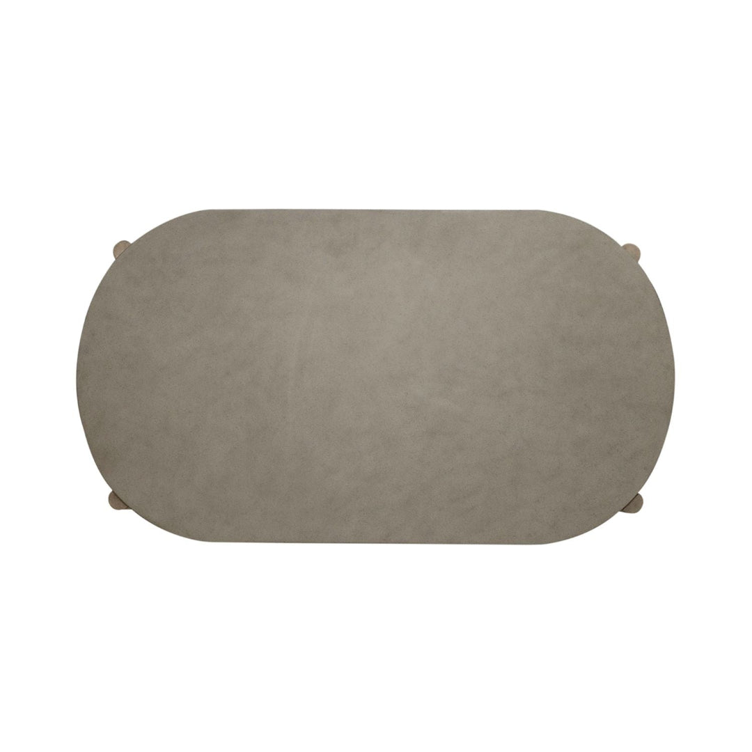 Affinity Oval Cocktail Table - Modern Coffee Table for Living Room, Entryway & Lounge - Perfect for Small Spaces & Home Decor