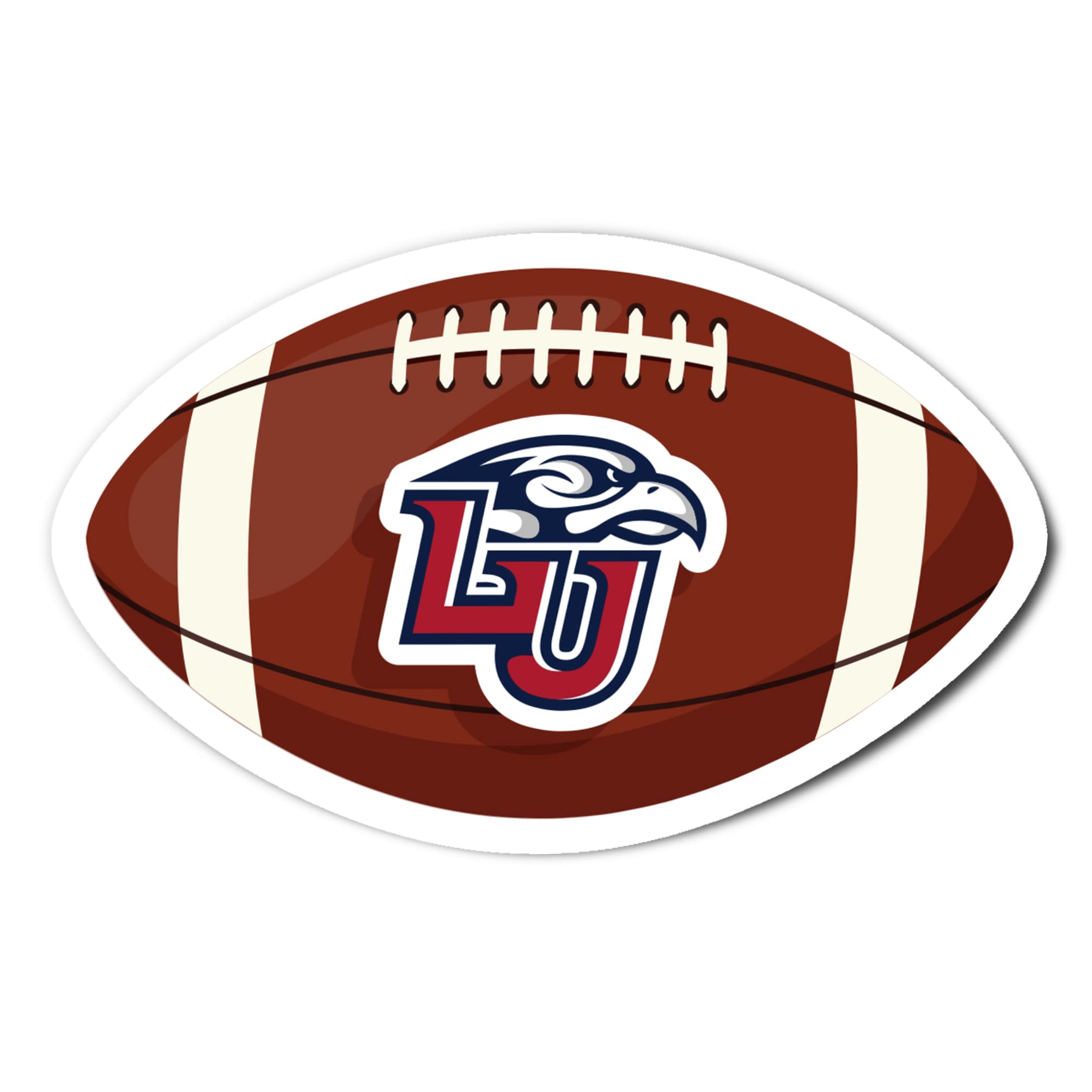 Desert Cactus Liberty University Vinyl Decal Sticker - Waterproof Laptop, Water Bottle, Car, Scrapbook Decoration - Perfect for College Football Fans & School Spirit Accessories
