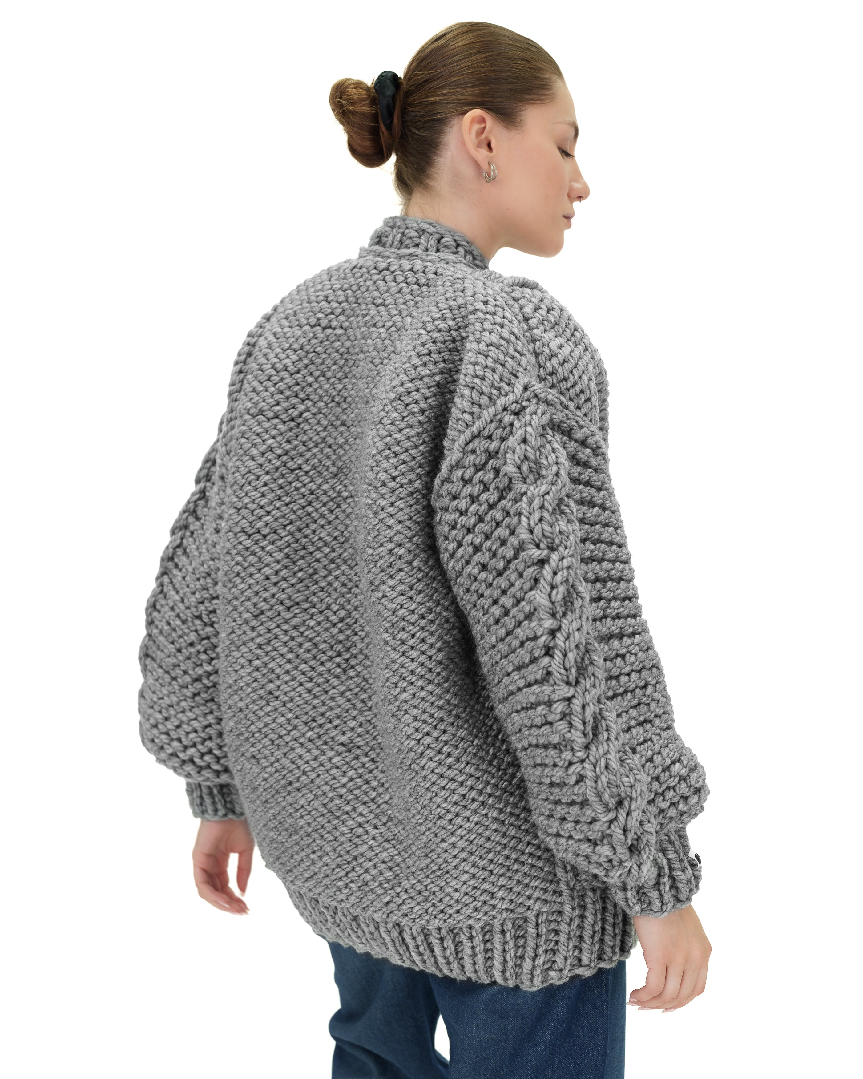 Stylish Braided Pocket Cardigan for Women - Soft Knit Open Front Sweater | Perfect for Fall, Winter & Layering Outfits