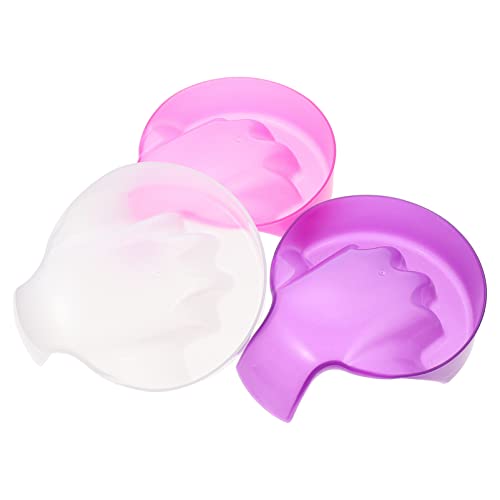 COHEALI 3-Piece Manicure Bowl Set for Nail Soaking & Polish Removal - Spa & Home Use