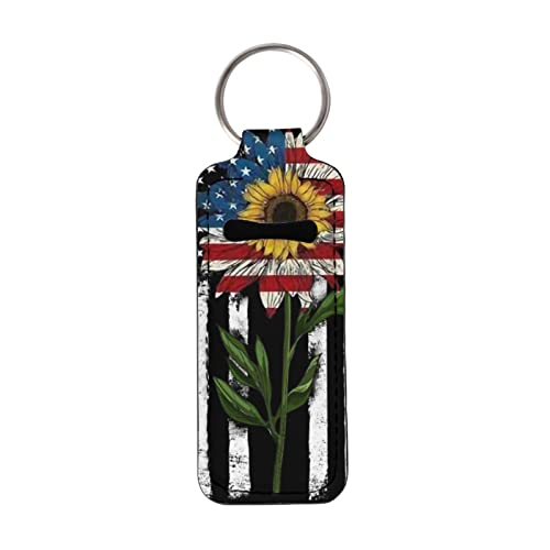 Us Flag Sunflower