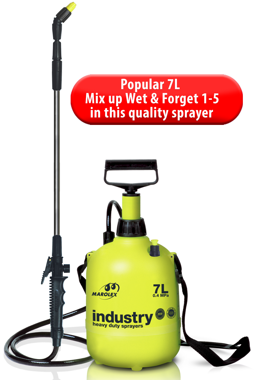 Wet & Forget Outdoor Cleaner - Powerful Moss, Algae & Mildew Remover for Roofs, Decks & Patios | Safe for Plants & Surfaces | No Scrubbing Needed
