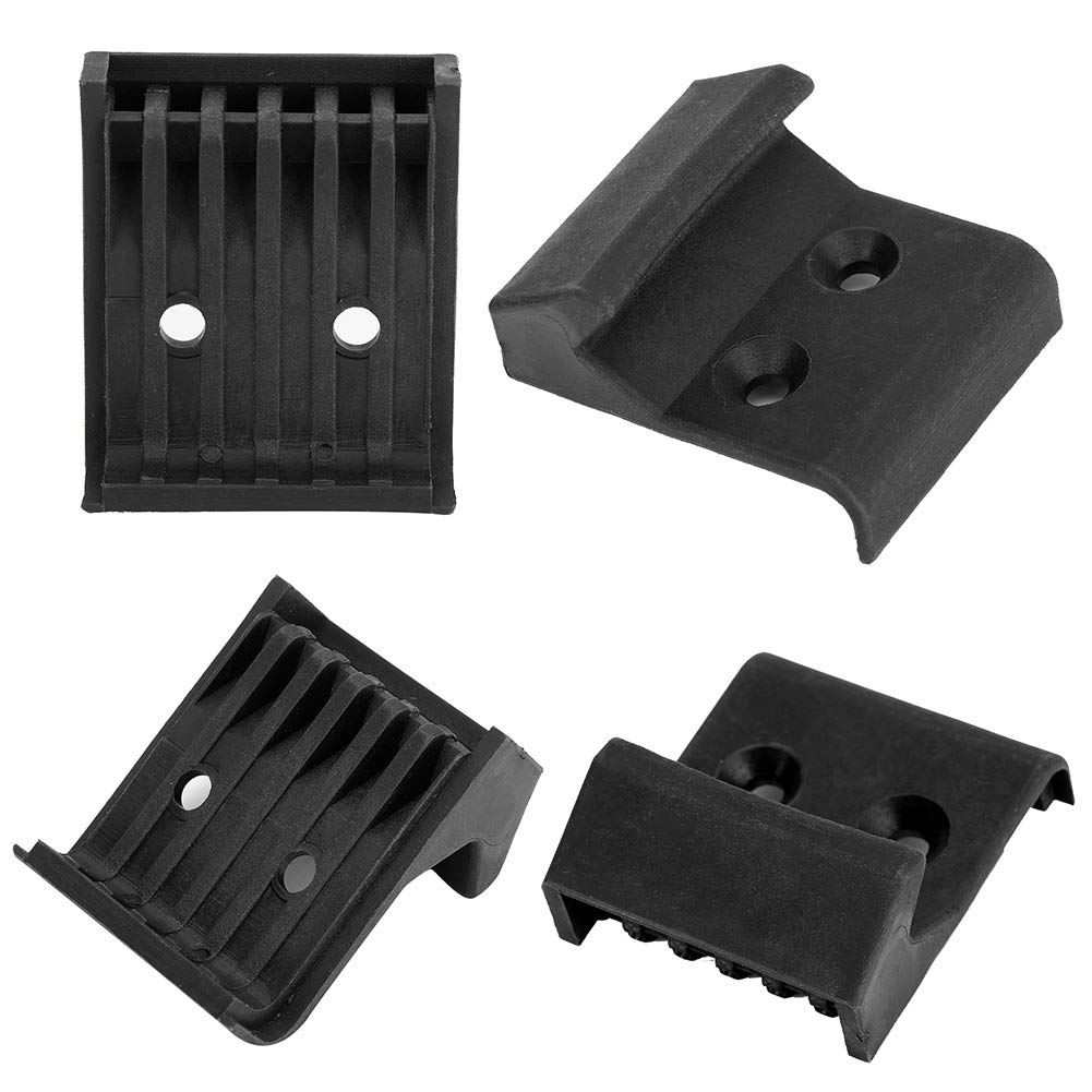 4pcs ABS Tire Changer Jaw Protectors - Durable Clamp Cover Guards for Wheel Rims Protection | Perfect for Auto Shops, Tire Replacement & Vehicle Maintenance