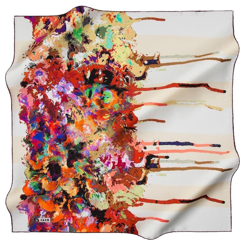 Premium Aker Natasha Turkish Silk Hijab Scarf No. 95 - Elegant Muslim Head Covering for Women, Perfect for Daily Wear, Prayer, and Special Occasions