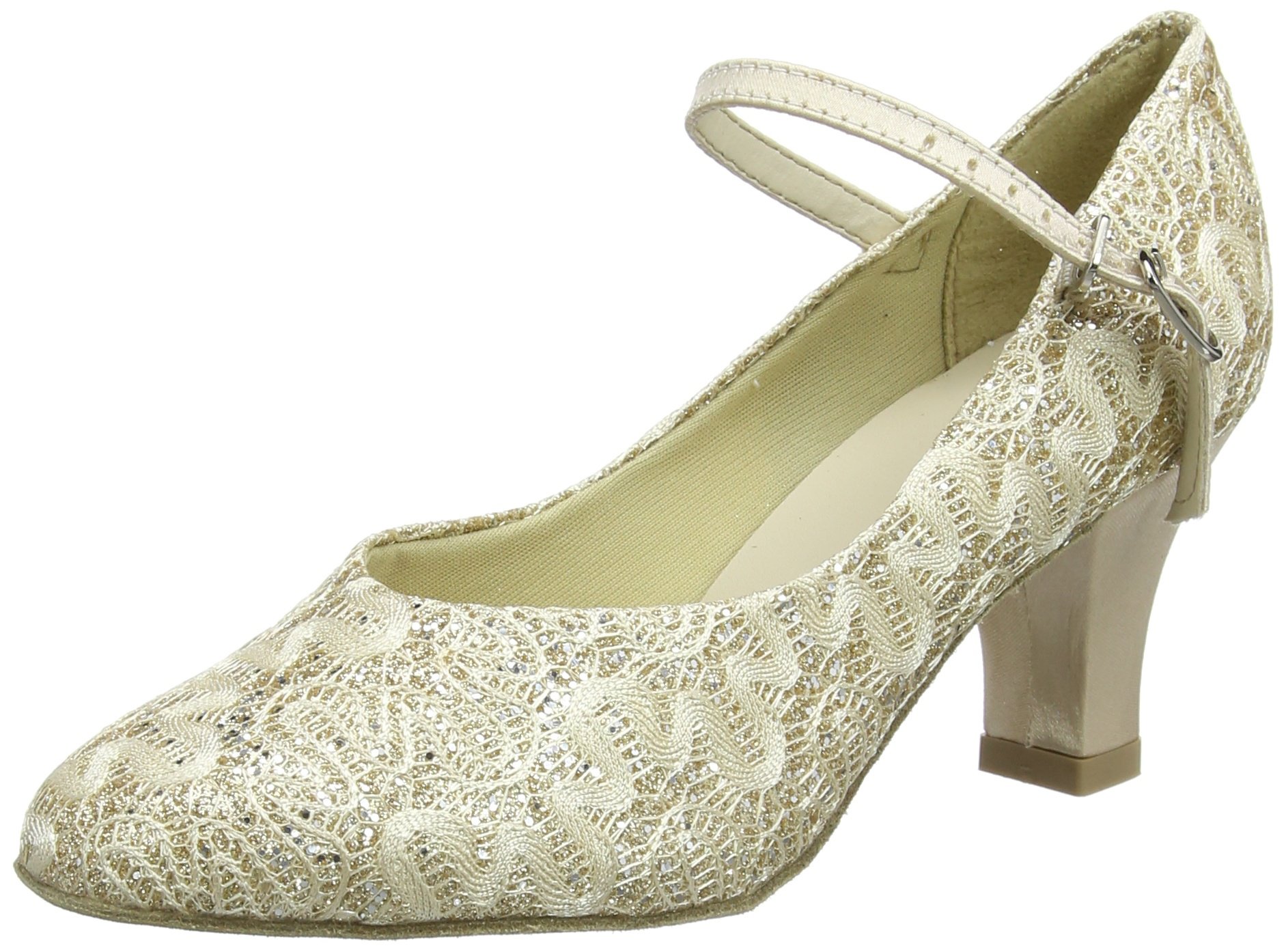Best Women's Ballroom & Latin Dance Shoes - Size 22 EU - Perfect for Salsa, Tango & Competitive Dancing