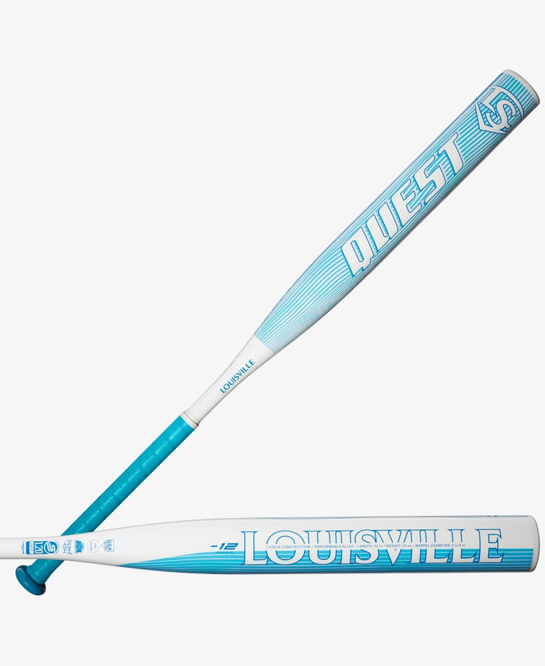 Louisville Slugger 2025 Quest Fastpitch Softball Bat for Girls (12) - Perfect for Youth Fastpitch Games & Training