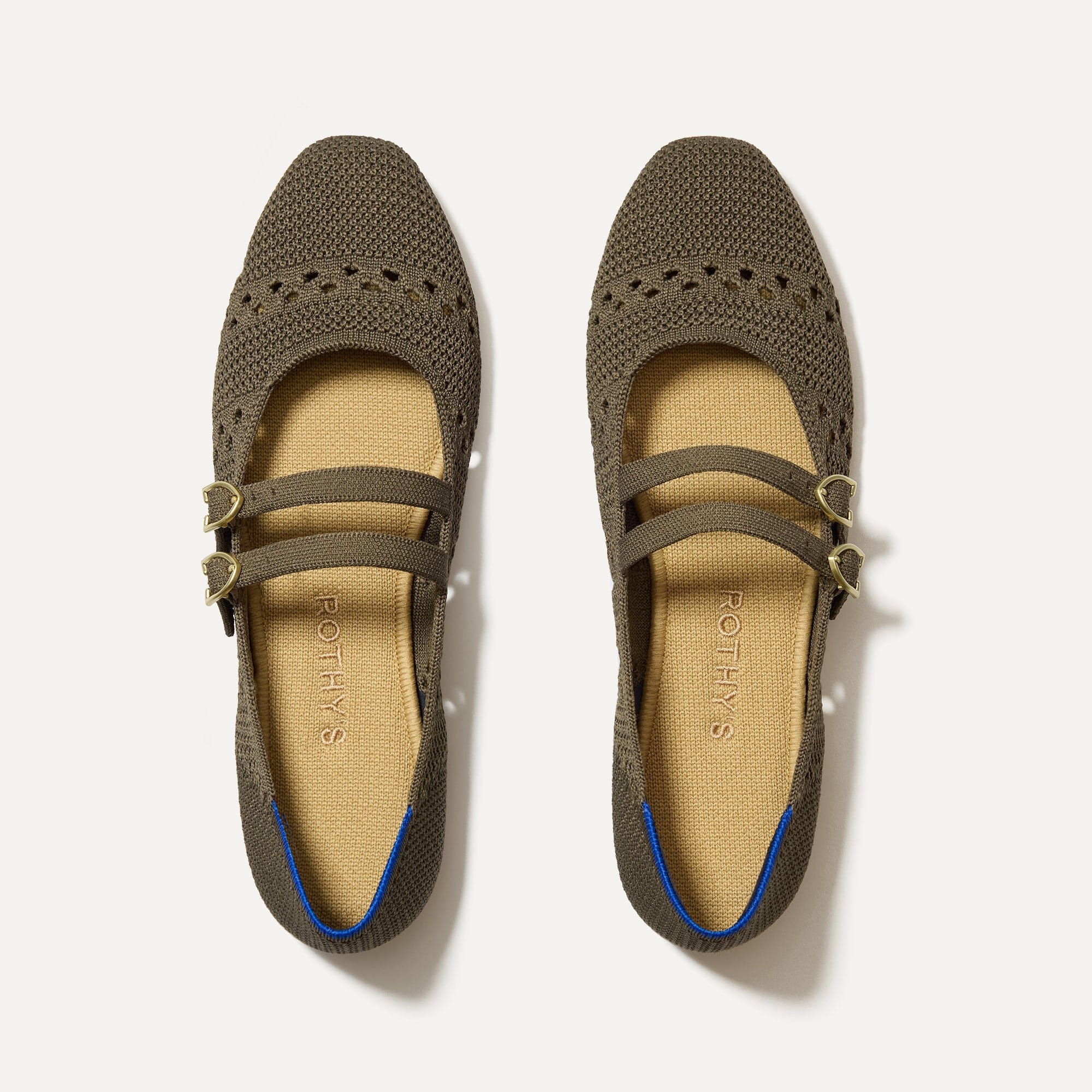 Double Buckle Mary Jane Shoes for Women - Comfortable & Stylish Flats for Work, Casual & Party Wear