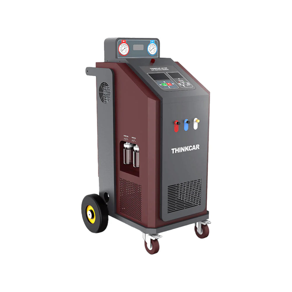 Professional AC Service Machine - Refrigerant Recovery Unit for HVAC Systems | Portable & Efficient AC 100 | Ideal for Auto Shops, Home Repairs & HVAC Technicians
