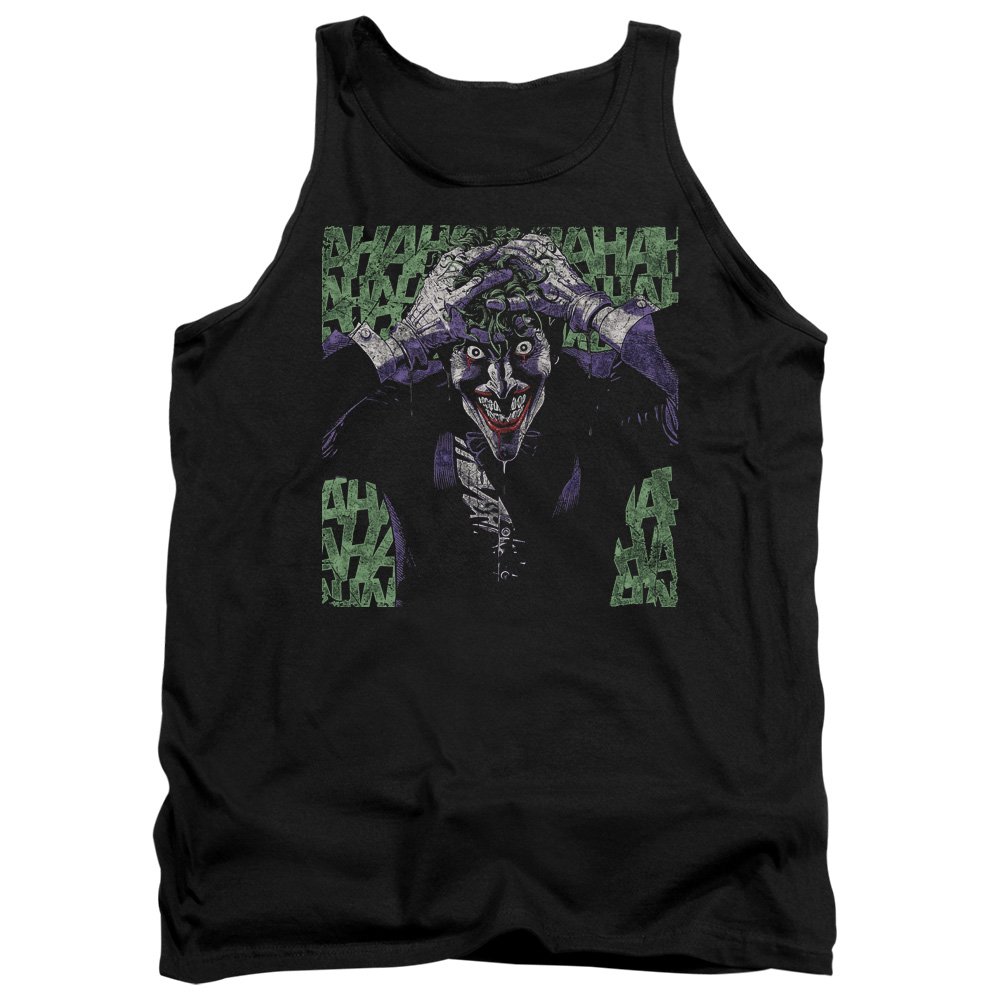 Batman Insanity Graphic Unisex Tank Top for Men & Women - Casual Wear, Cosplay, Superhero Fan Gift