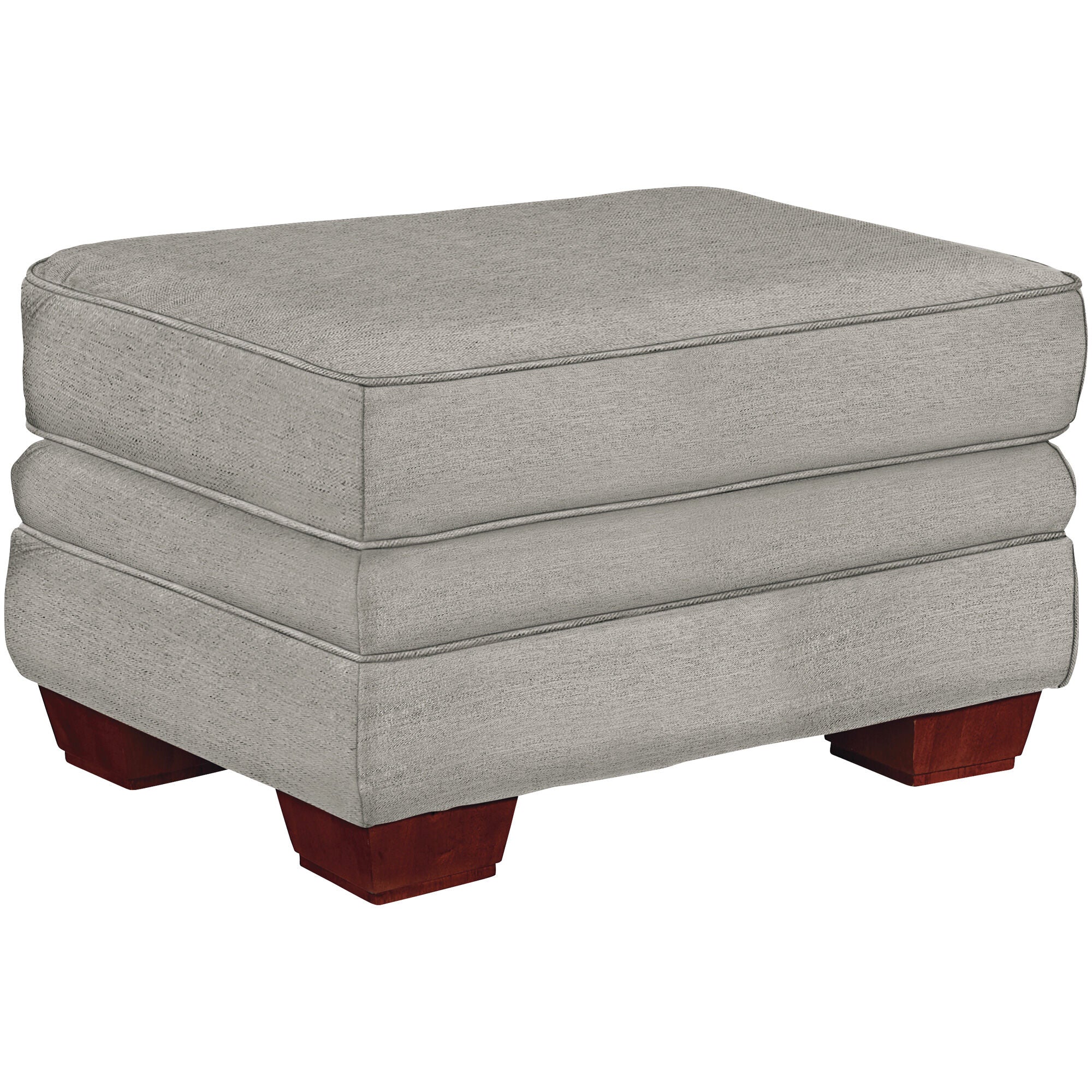 Meyer Ottoman Storage Bench with Cushion - Upholstered Tufted Footrest Stool for Living Room, Bedroom, Entryway - Extra Seating & Hidden Storage Space - Perfect for Small Spaces & Home Decor