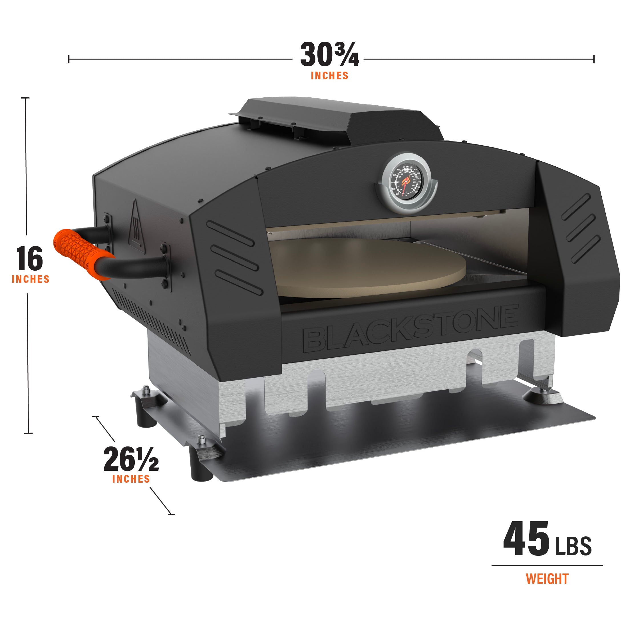 Portable 22-Inch Pizza Oven Conversion Kit for Outdoor Cooking, Camping & Backyard BBQs – Perfect for Grilling, Baking & Roasting on the Go