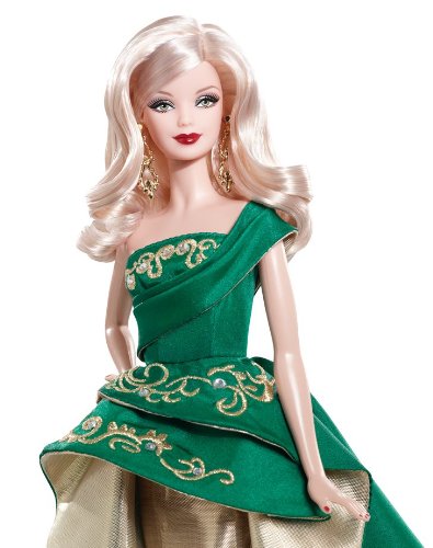 Barbie Collector 2011 Holiday Doll - Limited Edition Christmas Barbie with Elegant Red Gown, Perfect for Holiday Decorations, Gift Giving & Collector's Display