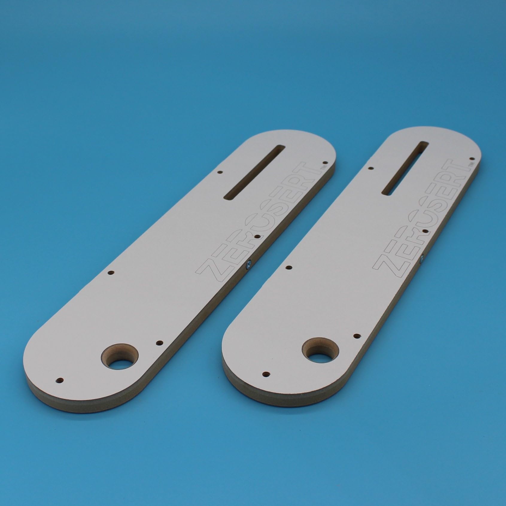 Zero Clearance Table Saw Inserts with Riving Knife for Ridgid R4520 - Premium Laminated 2-Pack | Perfect for Woodworking Projects & DIY Home Improvement