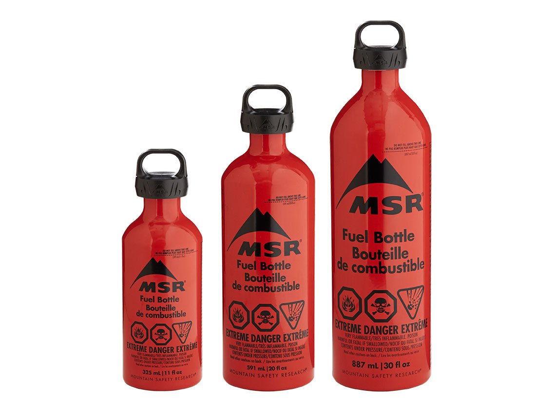 MSR Fuel Bottle 20 oz - Lightweight & Leak-Proof Fuel Container for Camping, Hiking & Backpacking - Perfect for Stoves & Lanterns