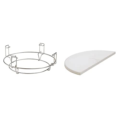 Kamado Joe Big Joe Flexible Cooking Rack with Heat Deflector Plates - Premium BBQ Grill Accessories for Smoking, Grilling & Roasting - Perfect for Backyard, Outdoor & Camping Cooking