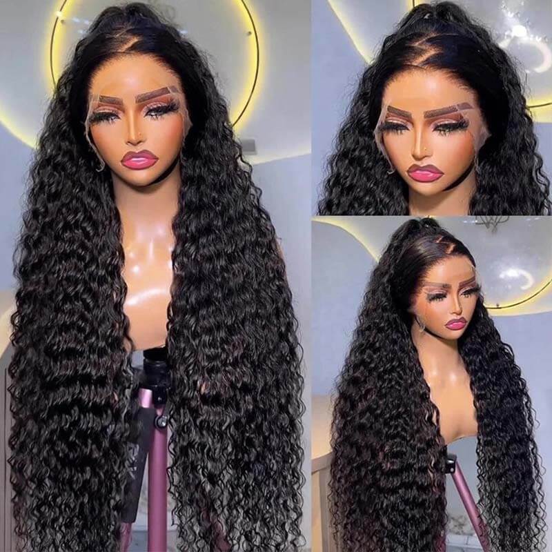 Eullair No-Sew 5x5 13x4 13x6 Lace Front Wigs - Straight/Body Wave/Deep Wave/Curly Human Hair 200% Density | Perfect for Daily Wear, Parties & Special Occasions