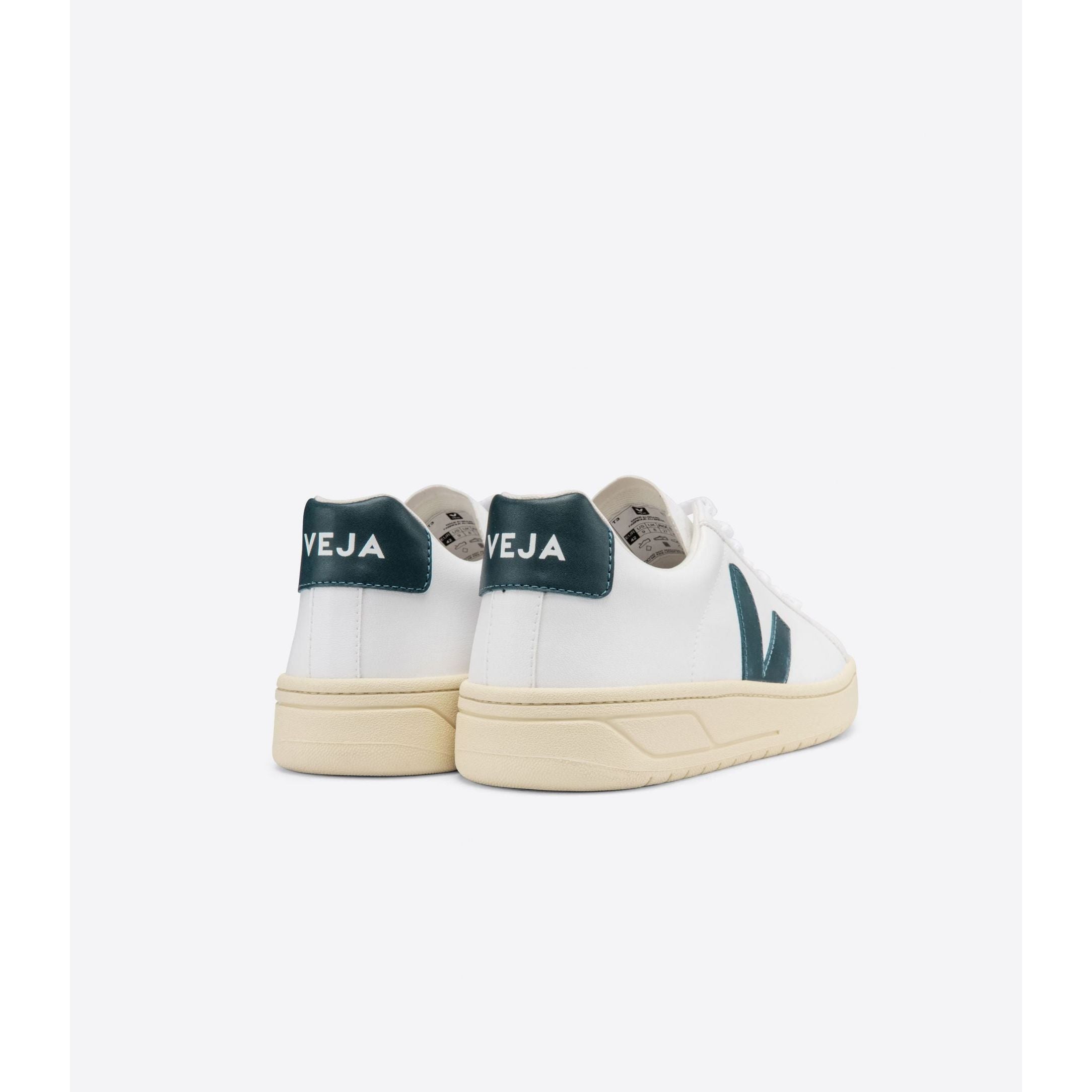 Veja Women's Urca CWL Sneakers in White Nautico Butter | Eco-Friendly Vegan Leather Casual Shoes for Women | Perfect for Everyday Wear, Work & Travel