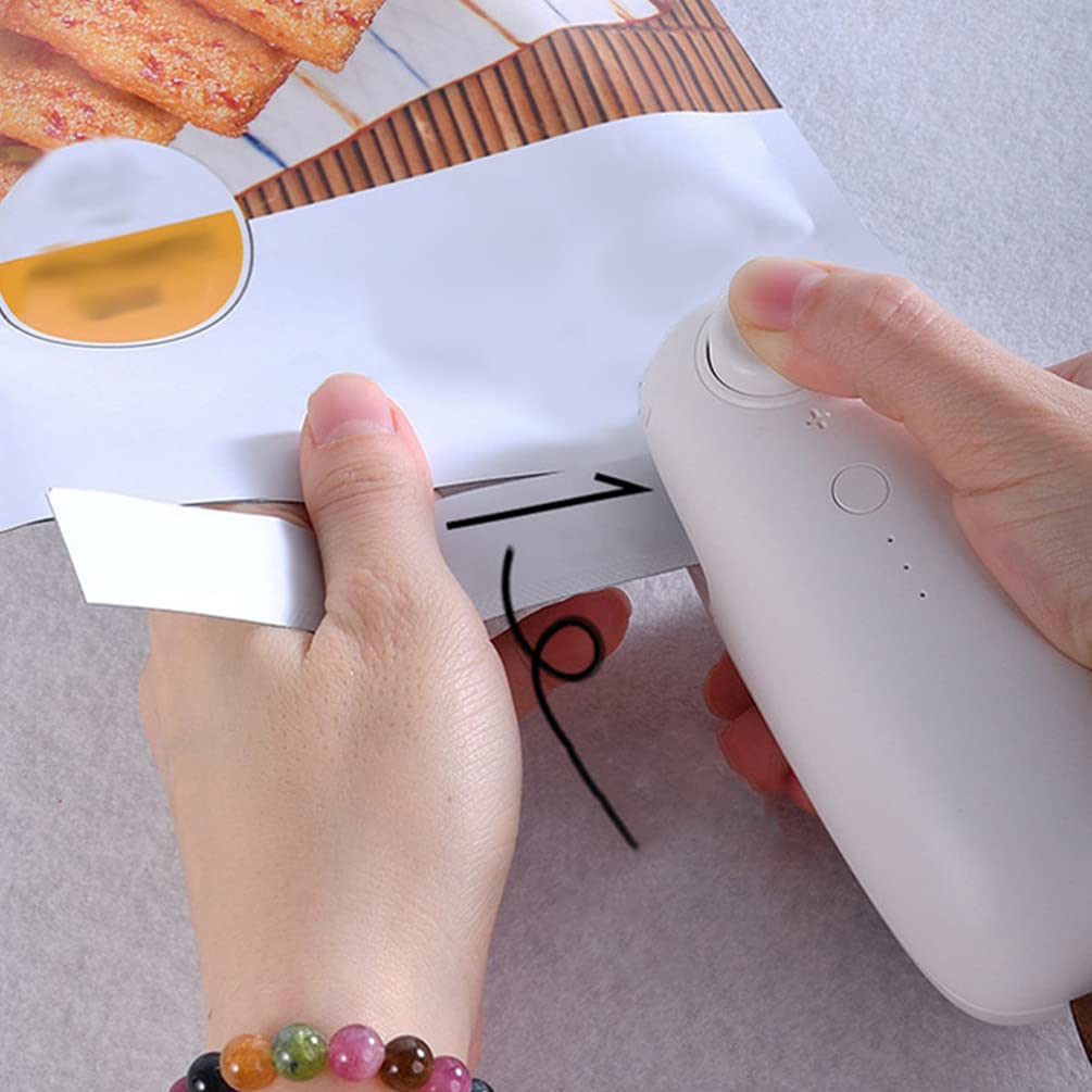 Mini Bag Sealer - Handheld Heat Sealer for Snacks & Food Bags at Home