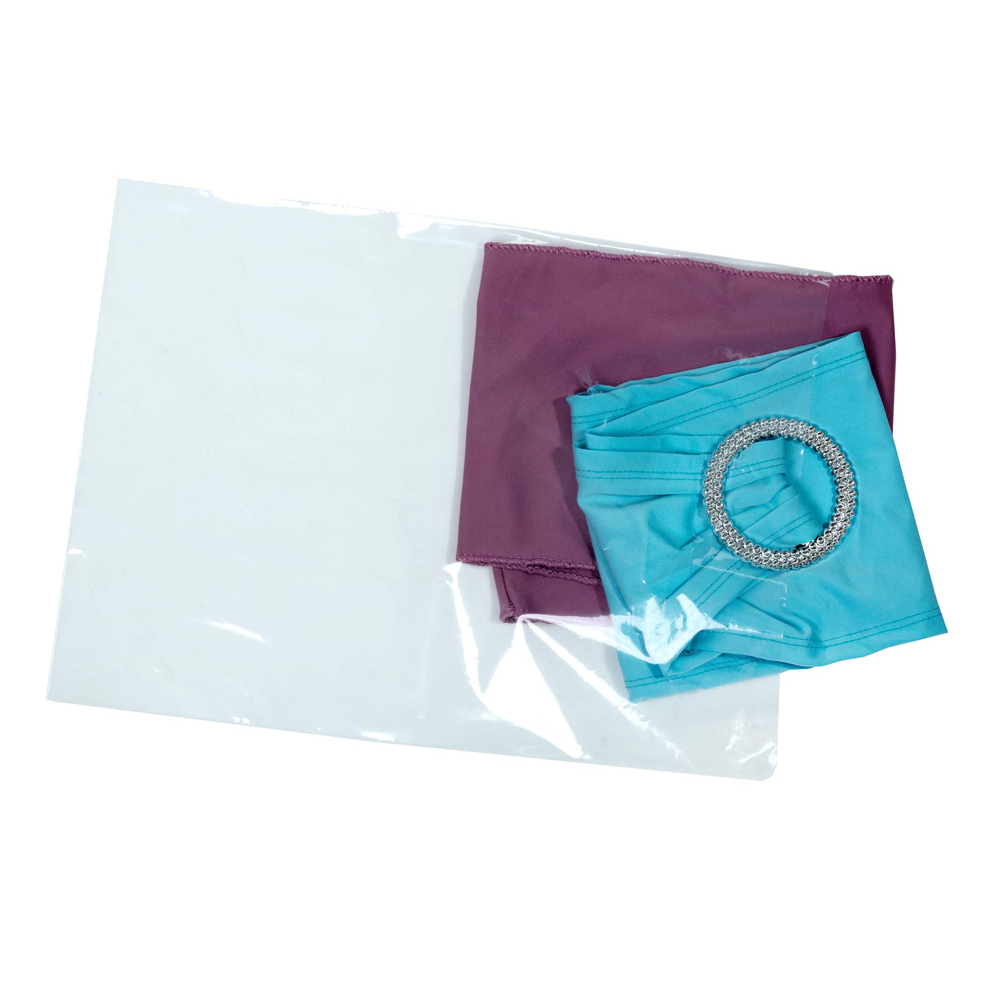 1000 Clear Plastic Bags with Handles 12