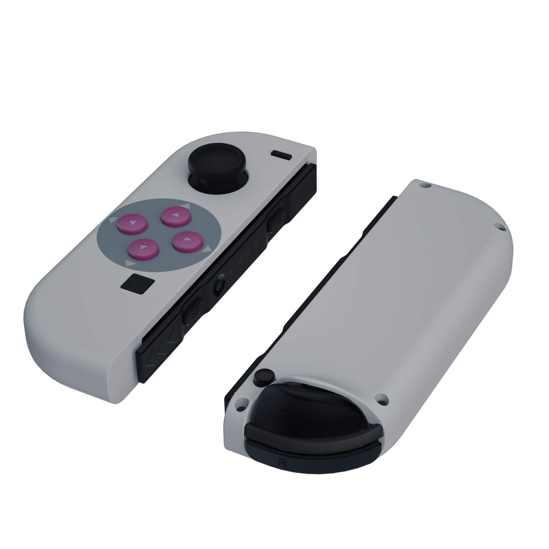 eXtremeRate DIY Replacement Shell & Buttons Kit for Nintendo Switch/Switch OLED Joy-Con Controllers - Classic 1989 GB DMG-01 Style (No Joy-Con Included) - Perfect for Gaming Enthusiasts and Custom Modders
