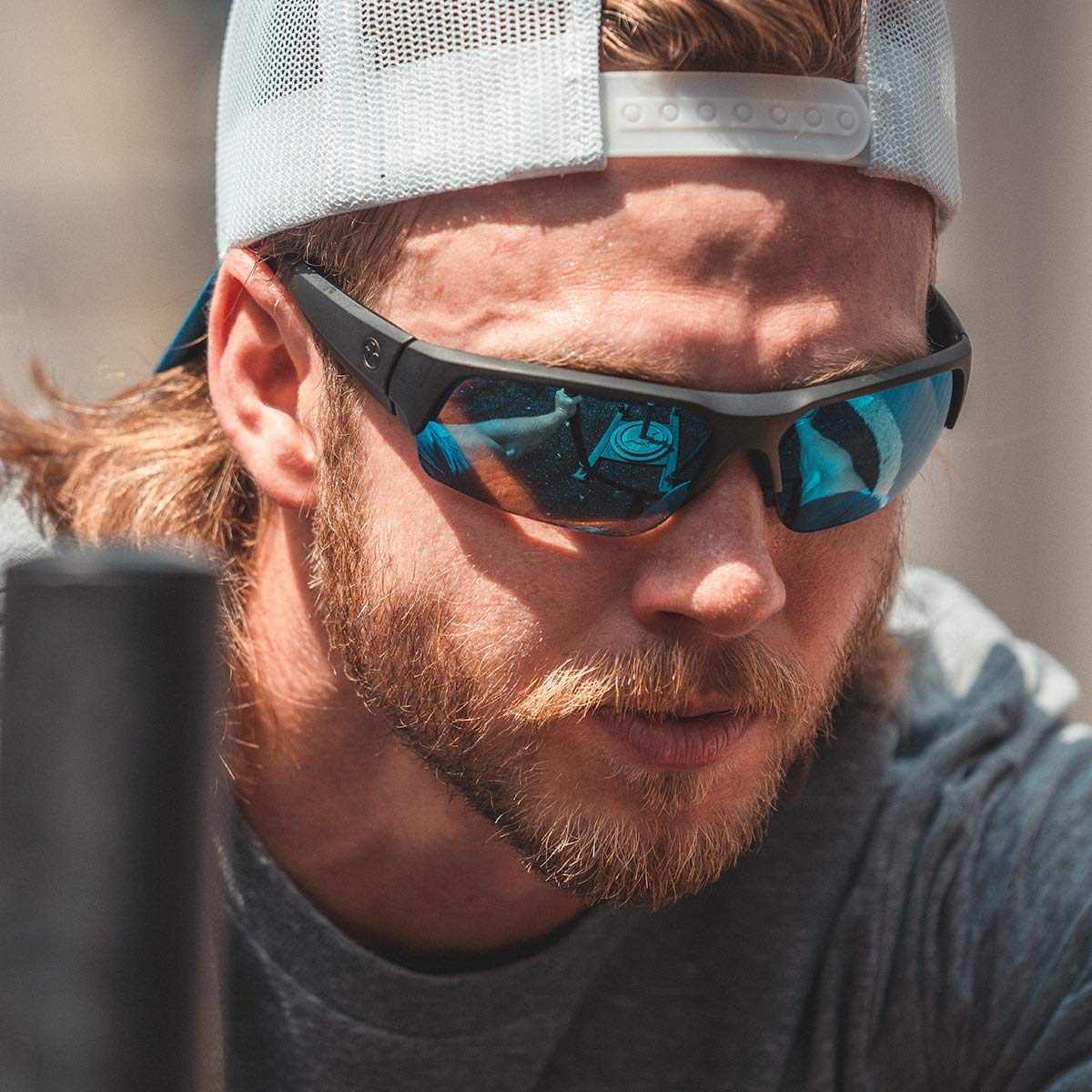 Magpul Helix Tactical Sunglasses - Military Ballistic Shooting Glasses for Men & Women - Ideal for Outdoor Sports, Hunting & Tactical Operations
