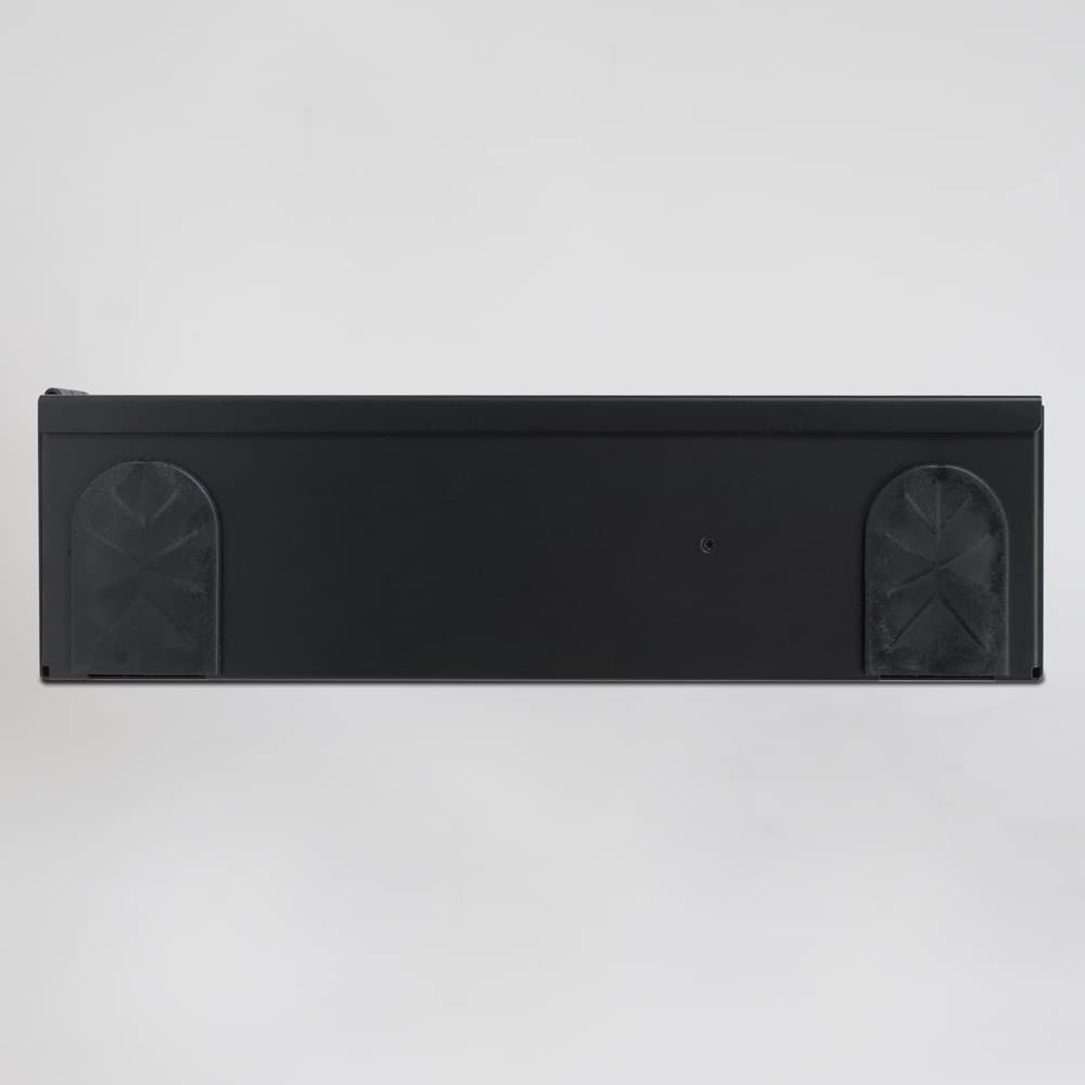ICC 4-Slot LGX Compatible Fiber Optic Wall Mount Enclosure - Holds Up to 96 Fibers for Secure Cable Management | Ideal for Data Centers, Telecom Rooms & Network Installations