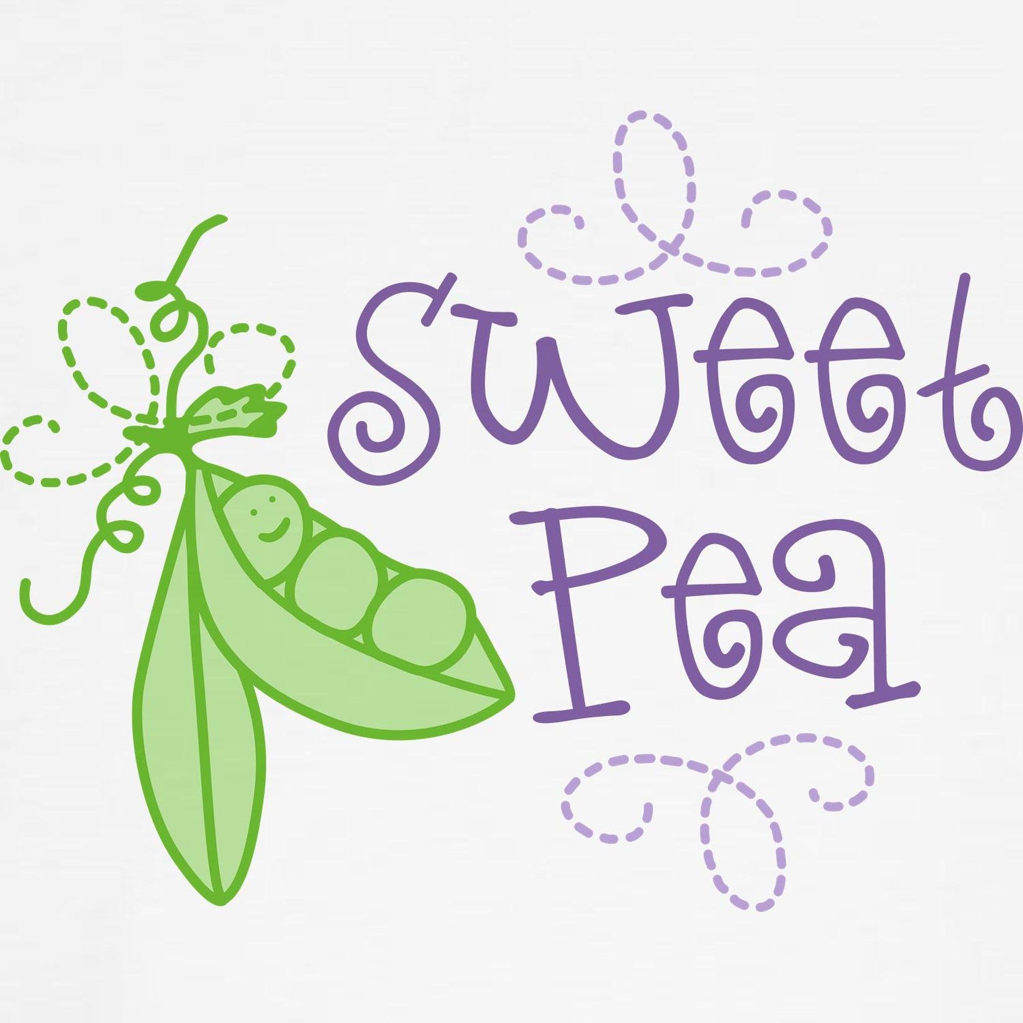 Sweet Pea Toddler T-Shirt - 100% Cotton Cute Graphic Tee for Boys & Girls | Perfect for Playdates, Daycare & Family Photos