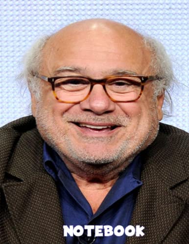 Danny DeVito Notebook Journal - 104 Pages Lined Writing Notebook for Office, School, Thanksgiving & Gift Giving | Perfect for Notes, Journaling & Daily Planning