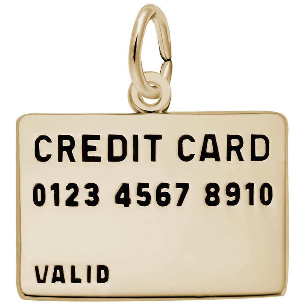 Credit Card Charm - Elegant Charms for Bracelets & Necklaces - Perfect for Jewelry Making, DIY Gifts & Fashion Accessories