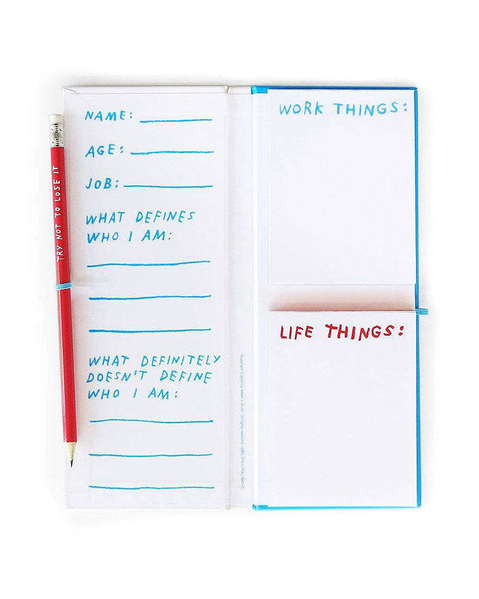 Do What You Love Work/Life Balance Planner - Motivational Notebook & Pencil Set for Productivity, Journaling, and Goal Setting - Perfect for Office, Home, or Gift