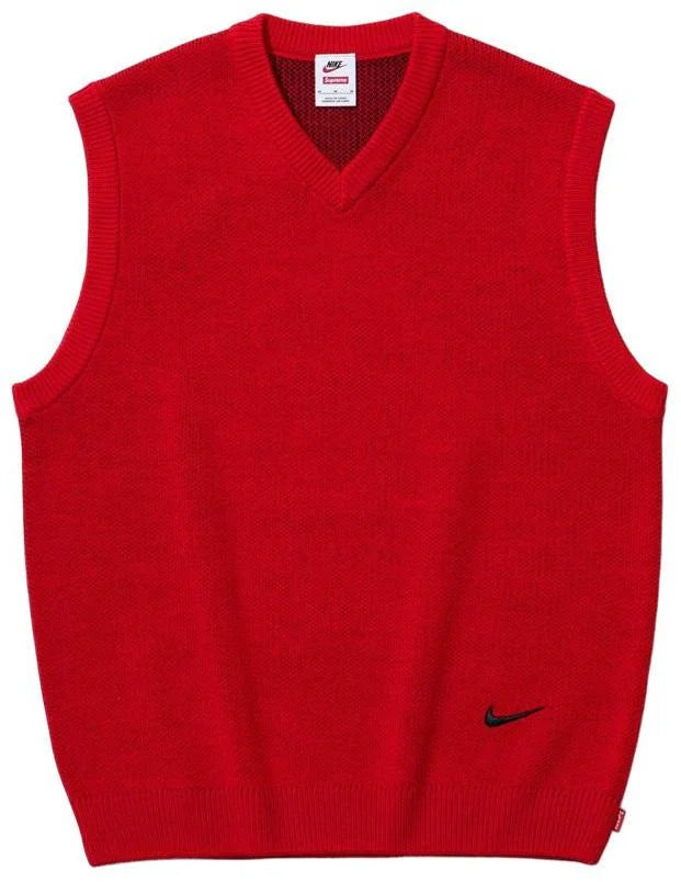 Supreme® x Nike® Sweater Vest - Preorder Now | Stylish & Comfortable for Streetwear & Casual Outfits