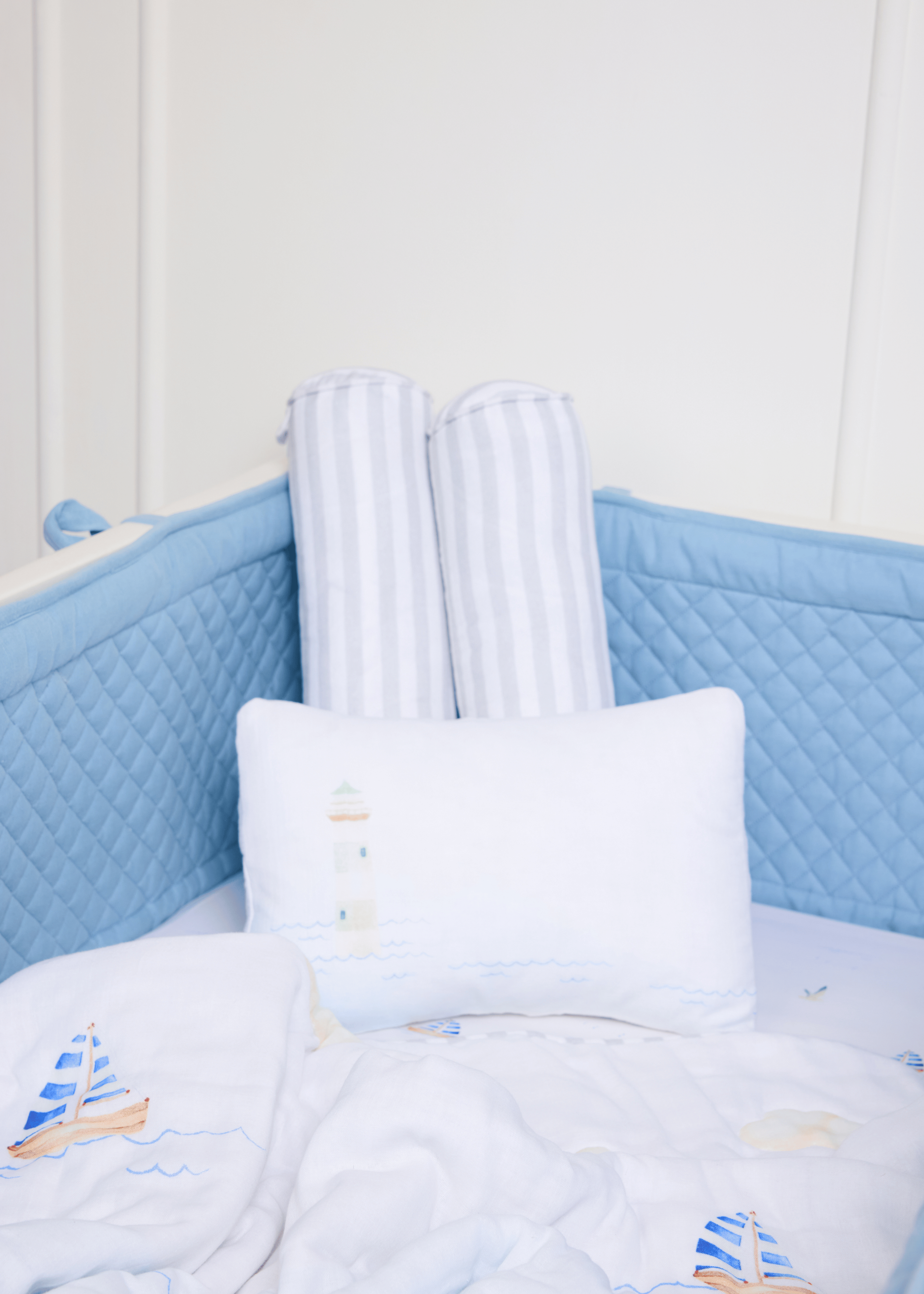 Riviera Baby Pillow - Soft & Breathable Infant Head Support for Safe Sleep, Tummy Time & Newborn Comfort - Perfect for Crib, Stroller & Car Seat