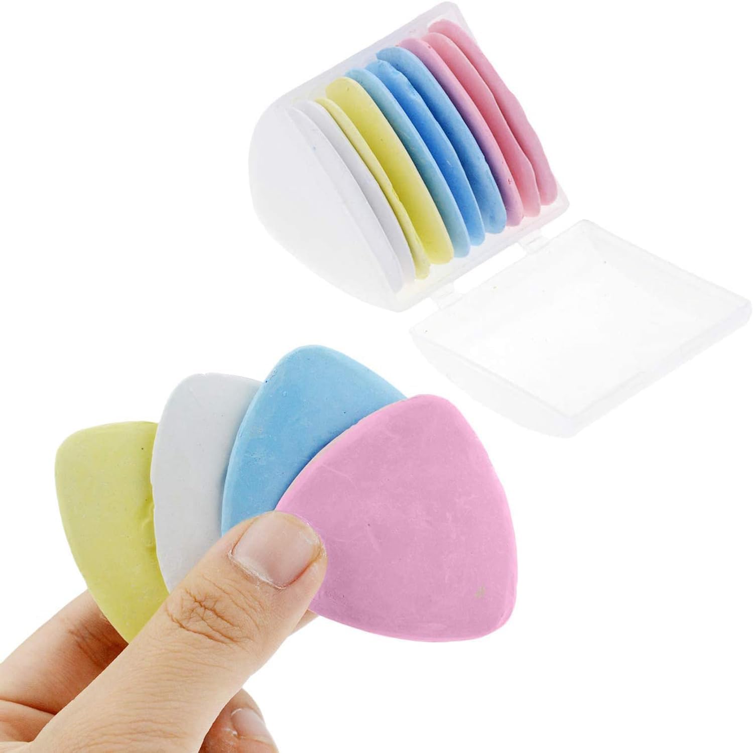 Professional Tailors Chalk - 10Pcs Sewing Fabric Marker for Quilting, Dressmaking & Alterations - Washable Tailor's Chalk for Precise Marking on Fabrics - Perfect for DIY Sewing Projects, Costume Design & Crafting