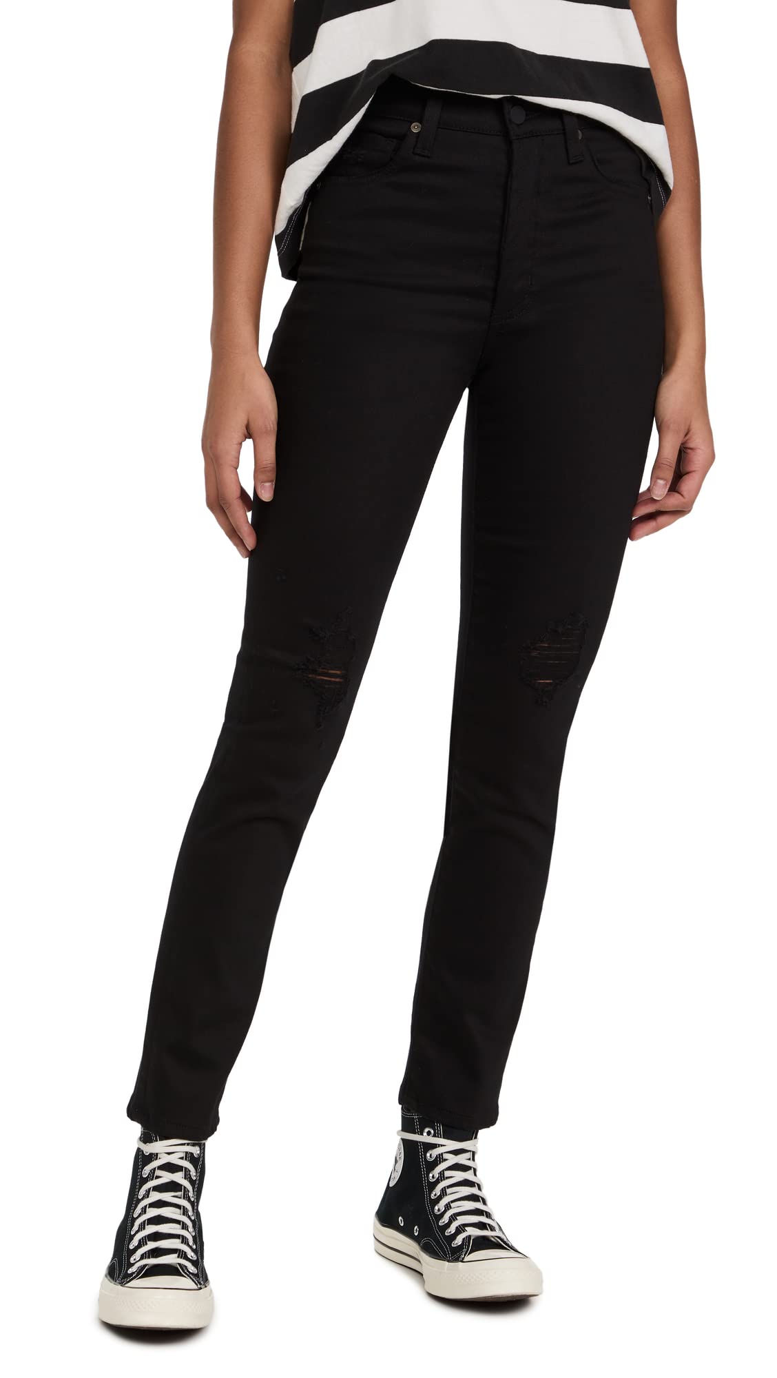 AG Adriano Goldschmied Women's Alexxis Slim Fit Stretch Denim Jeans - High Waisted Skinny Jeans for Work, Date Night & Everyday Wear