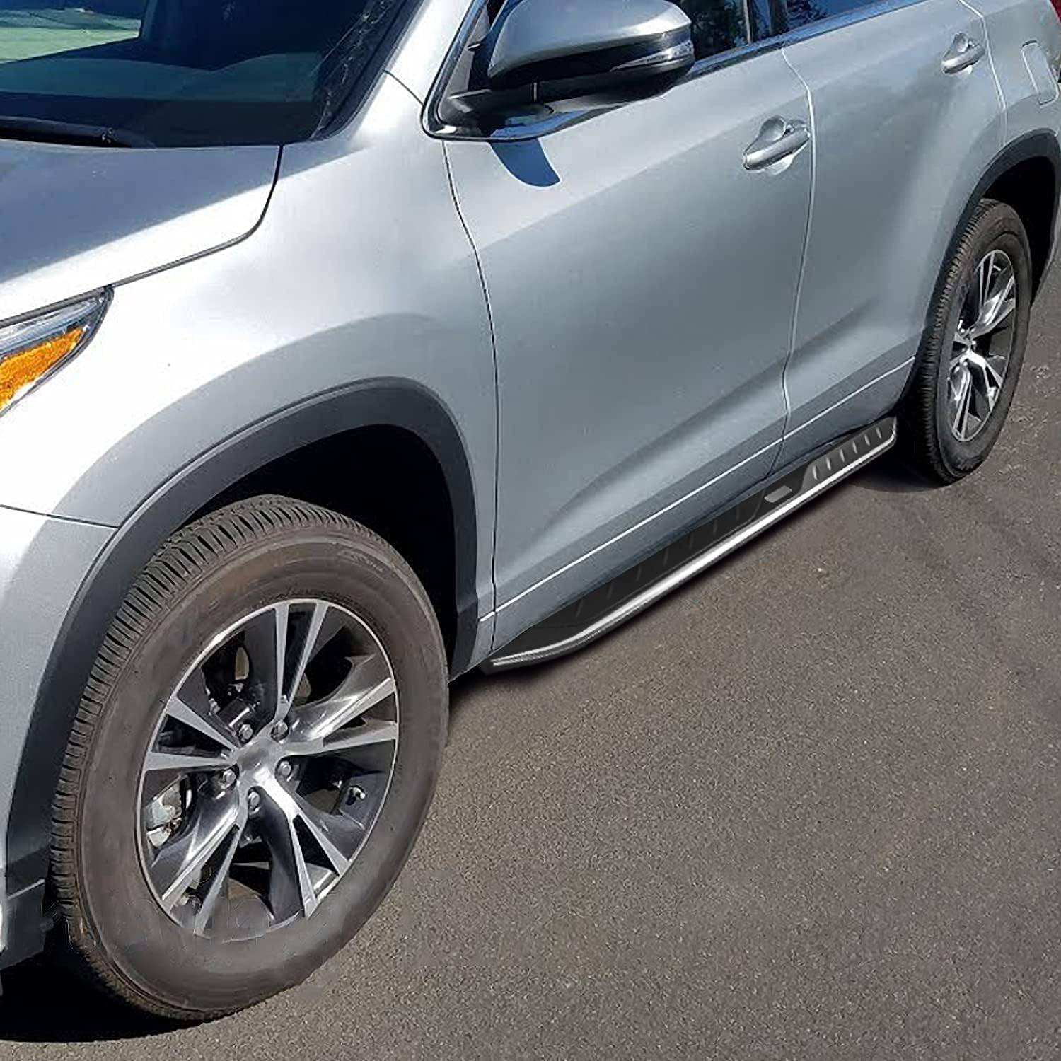 2019-2024 Toyota RAV4 Running Boards Nerf Bars - Side Step Rails for Easy Entry & Exit - Perfect for Off-Roading & Daily Commutes