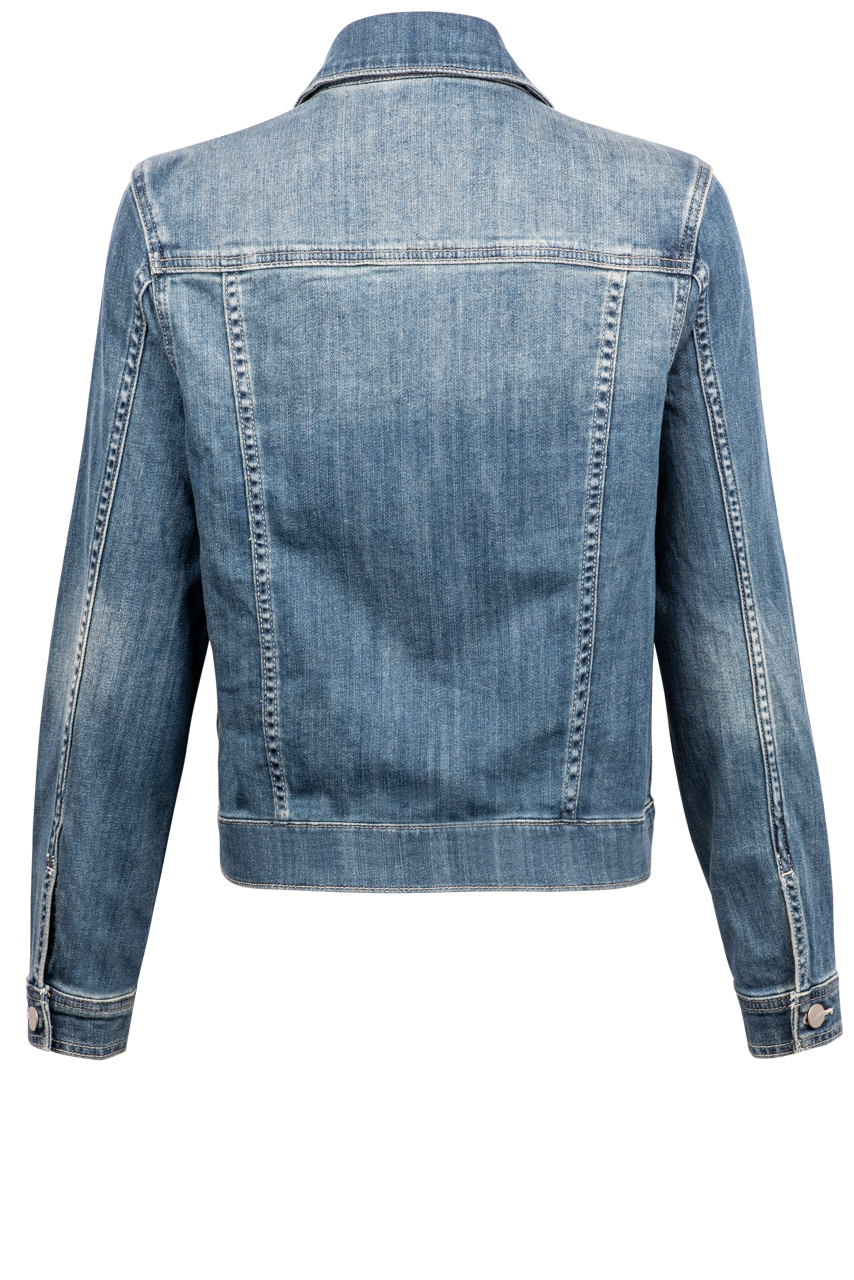 Joe's Jeans Relaxed Denim Jacket for Men - Classic Blue Distressed Vintage Style Lightweight Denim Jacket - Perfect for Casual Outfits, Streetwear & Fall Layering
