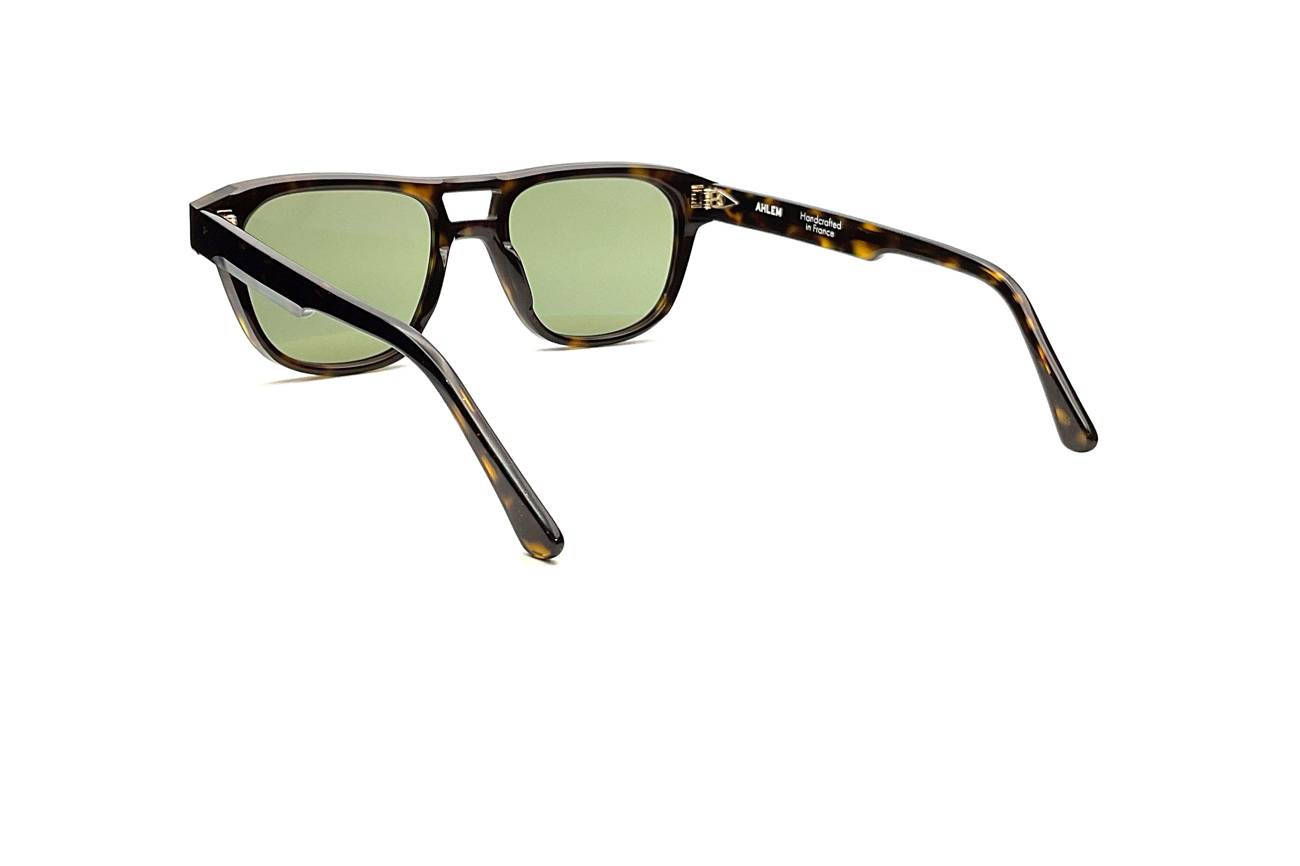 Ahlem Sunglasses - Dark Turtle & Khaki Light Frame - Premium UV Protection - Perfect for Outdoor Activities, Travel, and Fashion