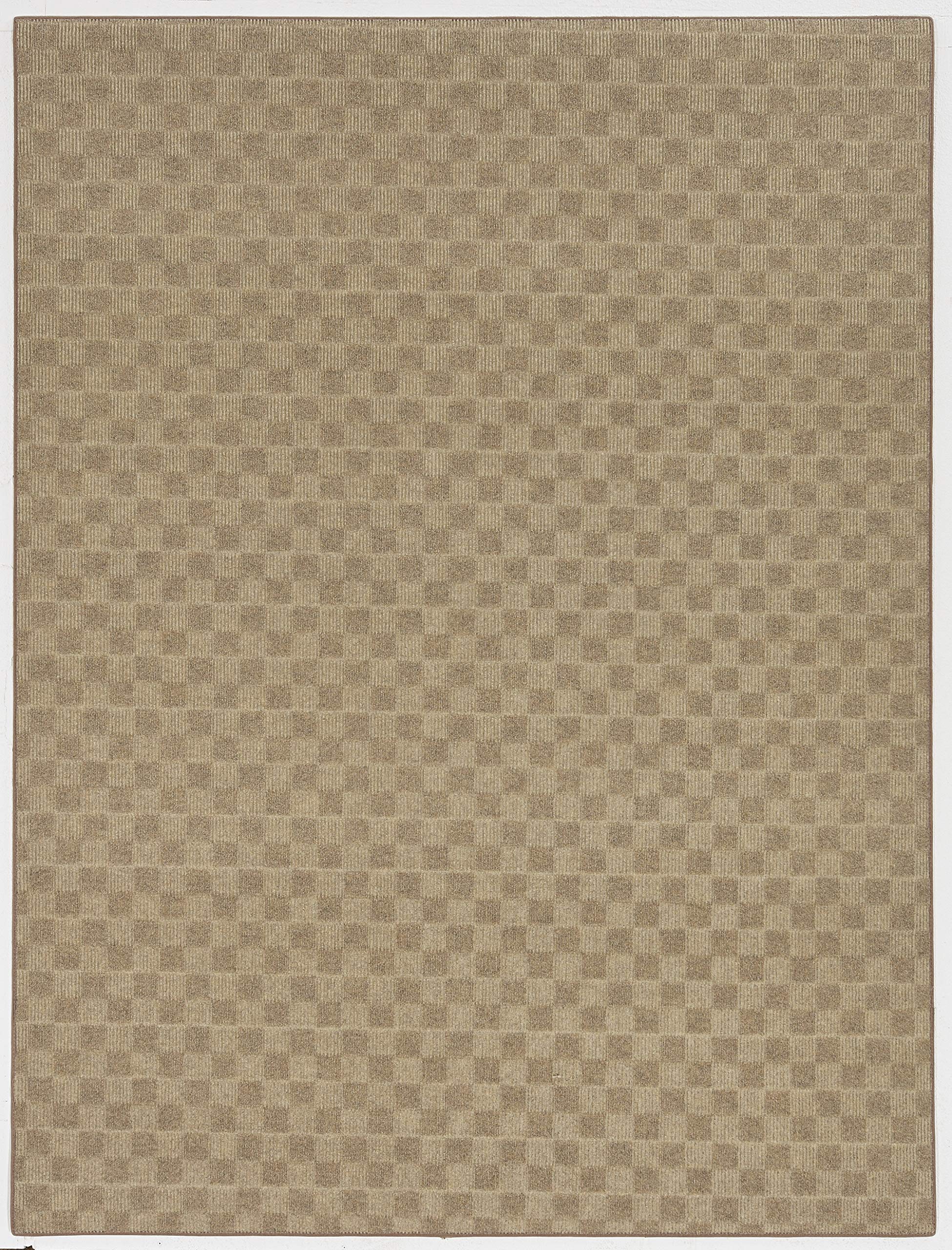 Sedona Eco-Friendly DuraKnit Pile & Loop Carpet Square Area Rug 5x12 Feet - Indoor Outdoor Use for Living Room, Patio, Office - Pottery Color