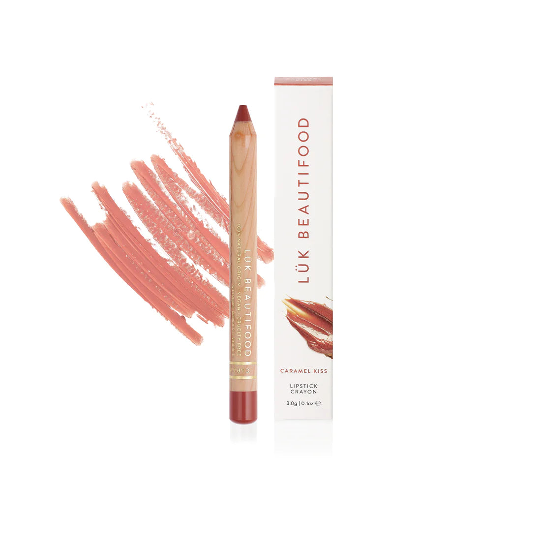 Natural Lipstick Crayon in Lychee Sorbet - Vegan, Long-Lasting Lip Color with Moisturizing Formula | Perfect for Everyday Wear, Date Night & Special Occasions